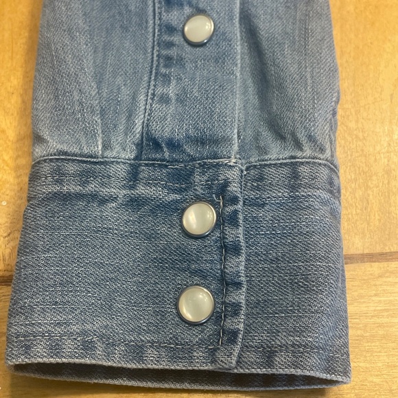 Denim Button-Up Shirt - Picture 16 of 16